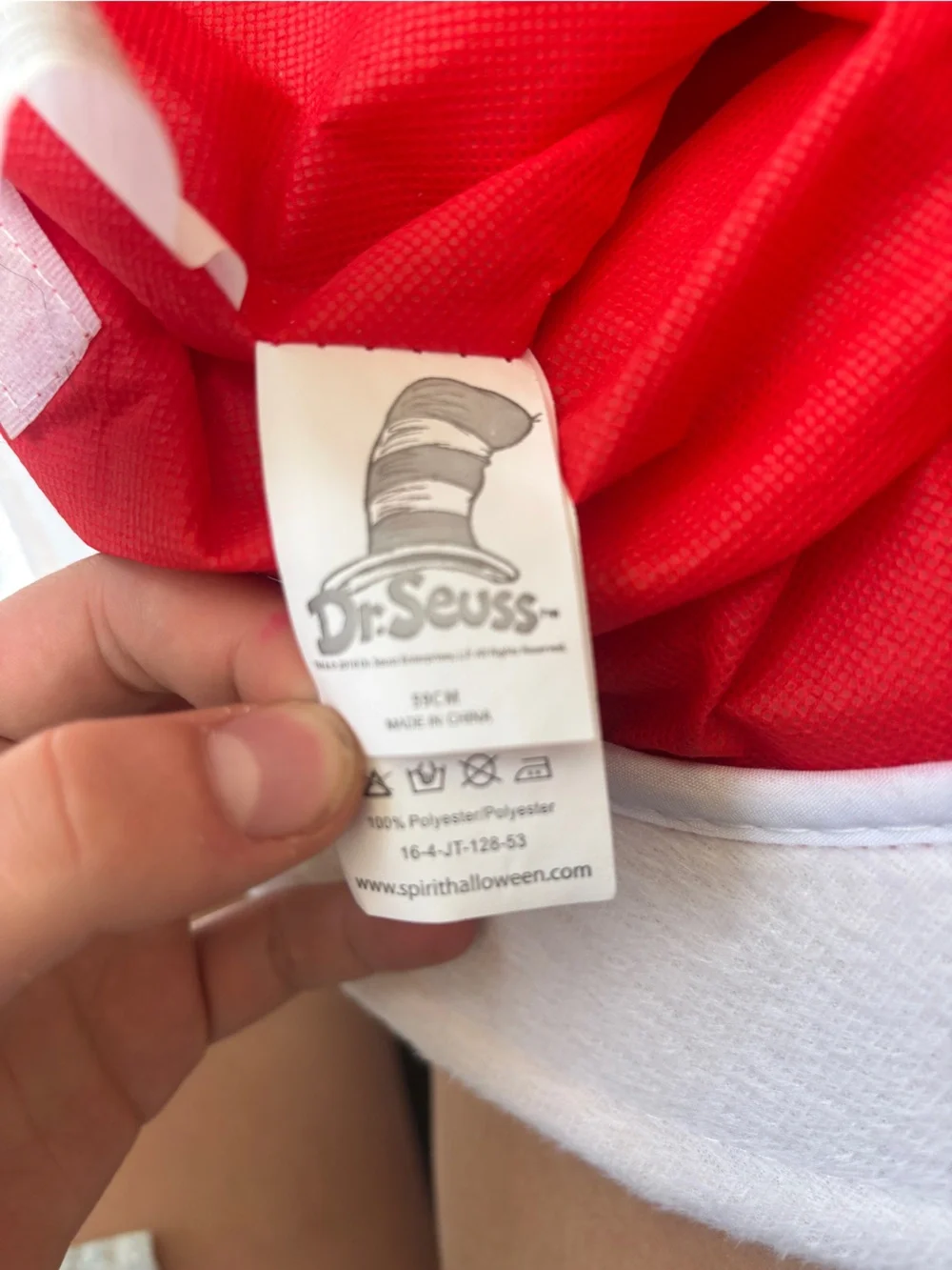 Dr. Seuss Cat in the Hat Costume Hat
